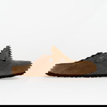 Tenisky a topánky Birkenstock Birkenstock Boston Suede Clogs Hnedá | 1030861, 4