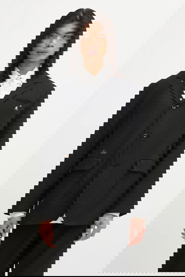 Bunda UNDERCOVER Embroidered Detail Wool Blazer Čierna | US2E4192, 0