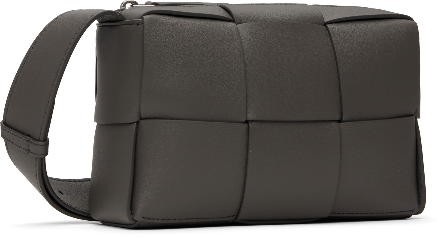 Taška cez rameno Bottega Veneta Bottega Veneta Arco Camera Bag Šedá | 795177V56A11316, 1