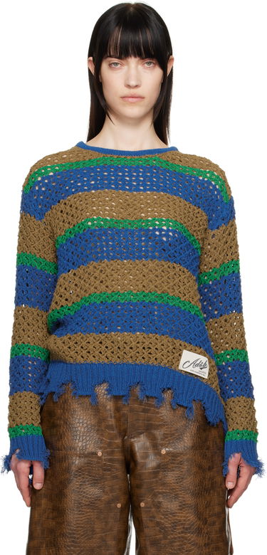 Sveter Andersson Bell Andersson Bell Damaged Stripe Knit Sweater Rôznofarebný | atb1239u, 0