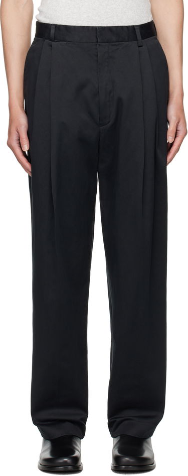 Nohavice Dries Van Noten Dries Van Noten Pleated Trousers Čierna | 252-020998-2341, 0