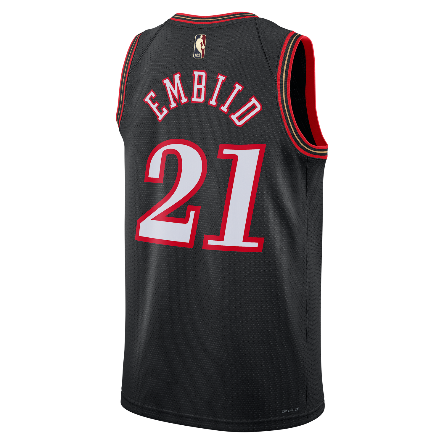 Dres Nike Philadelphia 76ers 2025/26 Hardwood Classics Dri-FIT NBA Swingman Polyester Jersey Čierna | HM4778-011, 1