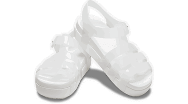 Tenisky a topánky Crocs Splash Glossy Fisherman Sandals W Biela | 209267-100, 1
