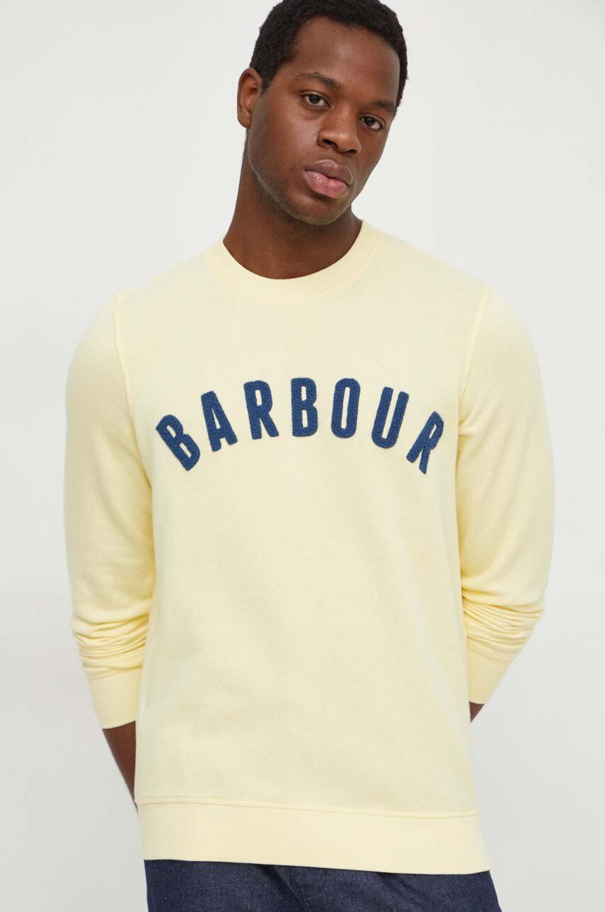 Yellow Crewneck Sweatshirt MOL0101