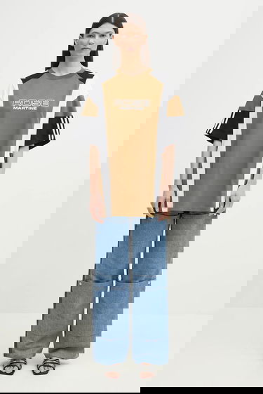 Džínsy KENZO High Waist Multi-Panel Layered Jeans Modrá | FF52DP2306B4.DB, 4