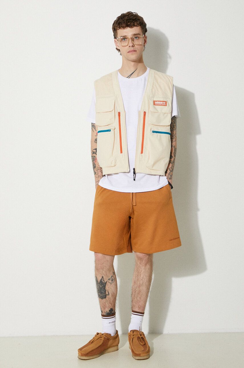Šortky New Balance Shorts Oranžová | MS23550TOB, 1
