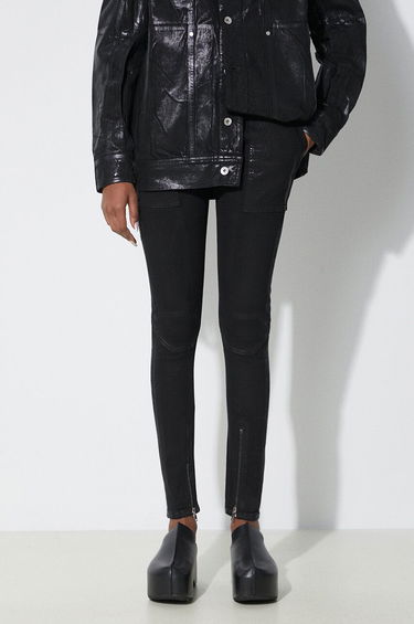 Legíny Rick Owens Denim Pants Dirt Waist Leggings Čierna | DS01D1320.SBF.09, 0