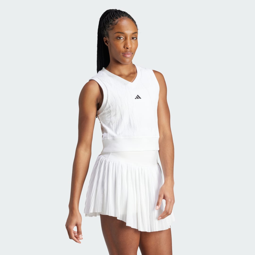 Cropped Tennis Tank Top