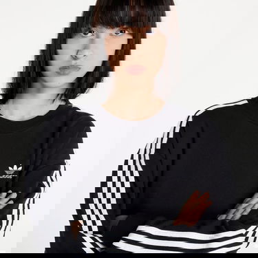 Mikina adidas Originals Adicolor Classics Long Sleeve Sweatshirt Dress Čierna | HM4688, 0