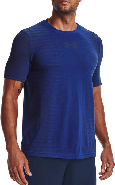 Tričko Under Armour UA Seamless Wordmark Navy | 1366148-400, 0