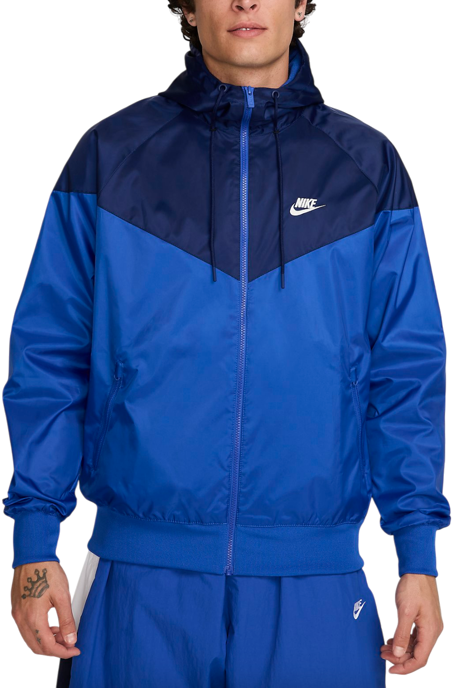 Vetrovka Nike Nike Hooded Woven Jacket Modrá | da0001-481, 0