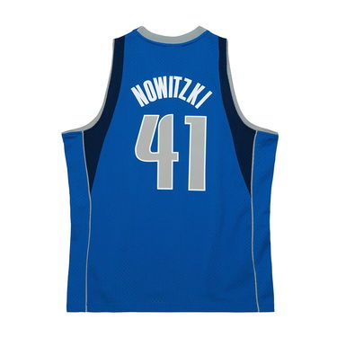 Tričko Mitchell & Ness NBA Dalls Mavericks Dirk Nowitzki Dark Jersey Navy | SMJY4192-DMA10DNOCPBL, 1