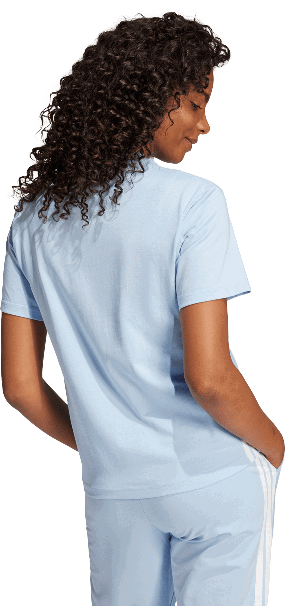 Tričko adidas Originals Essentials 3 Stripes T-Shirt Modrá | je1227, 1