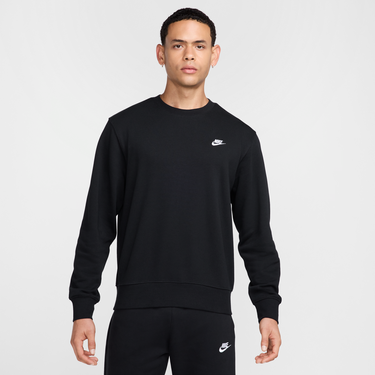 Mikina Nike Club Fleece Crew Sweatshirt Čierna | FN3888-010, 0