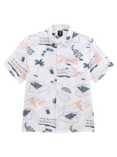 Košeľa Vans Scenic Shirt Biela | VN0007X5WHT