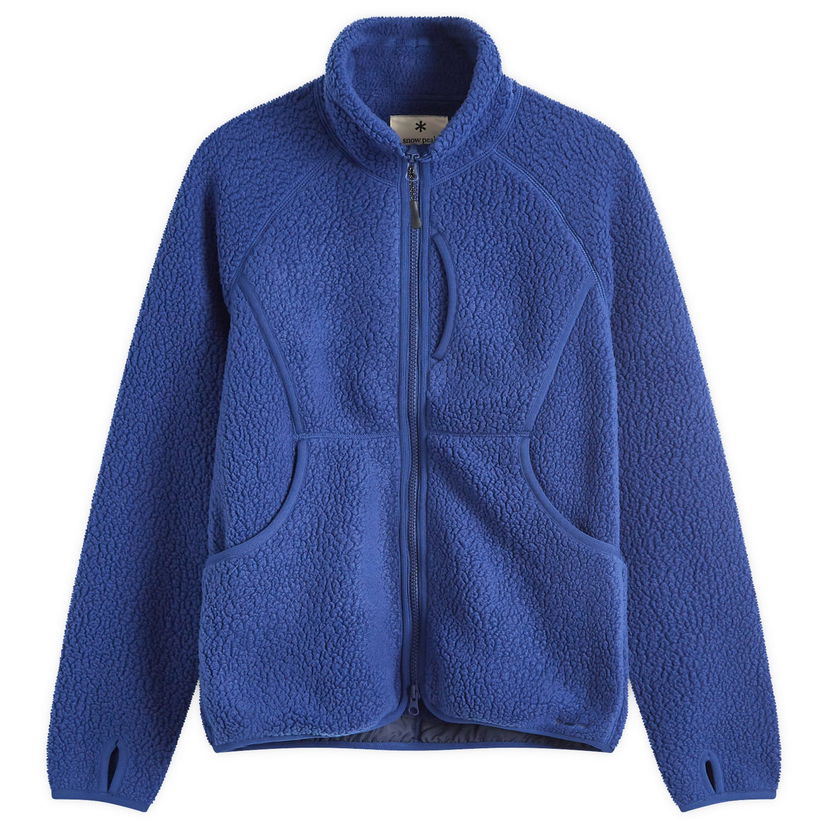 Mikina Snow Peak Thermal Boa Fleece Jacket Modrá | SW-24AU005-BLU