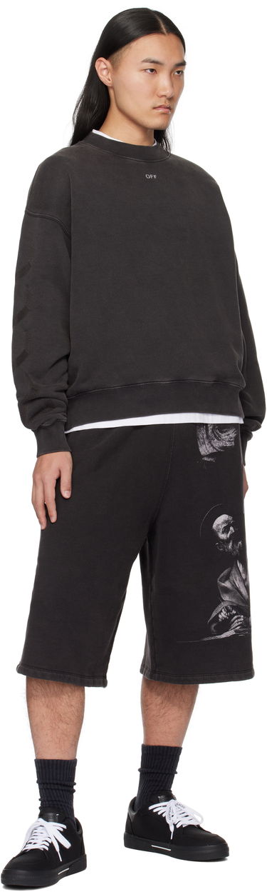 Sveter Off-White Off-White S.Matthew Skate Sweatshirt Čierna | OMBA054C99FLE0091077, 3