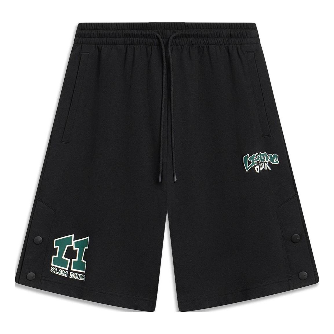 Šortky Li-Ning Hoops Slam Dunk Graphic Shorts Čierna | AKST603-2, 0