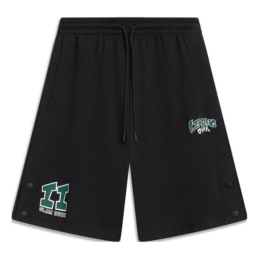 Šortky Li-Ning Hoops Slam Dunk Graphic Shorts Čierna | AKST603-2