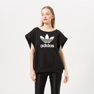 Mikina adidas Performance Trefoil Hoodie Čierna | IC5576, 1