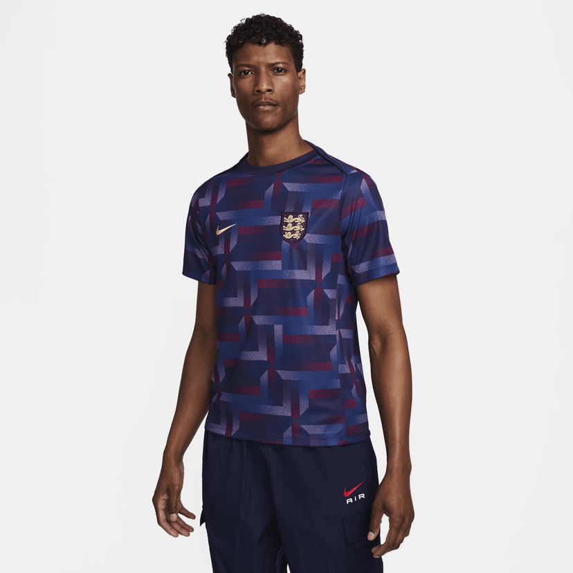 Tričko Nike Dri-FIT England Academy Pro Fialová | FJ2725-555