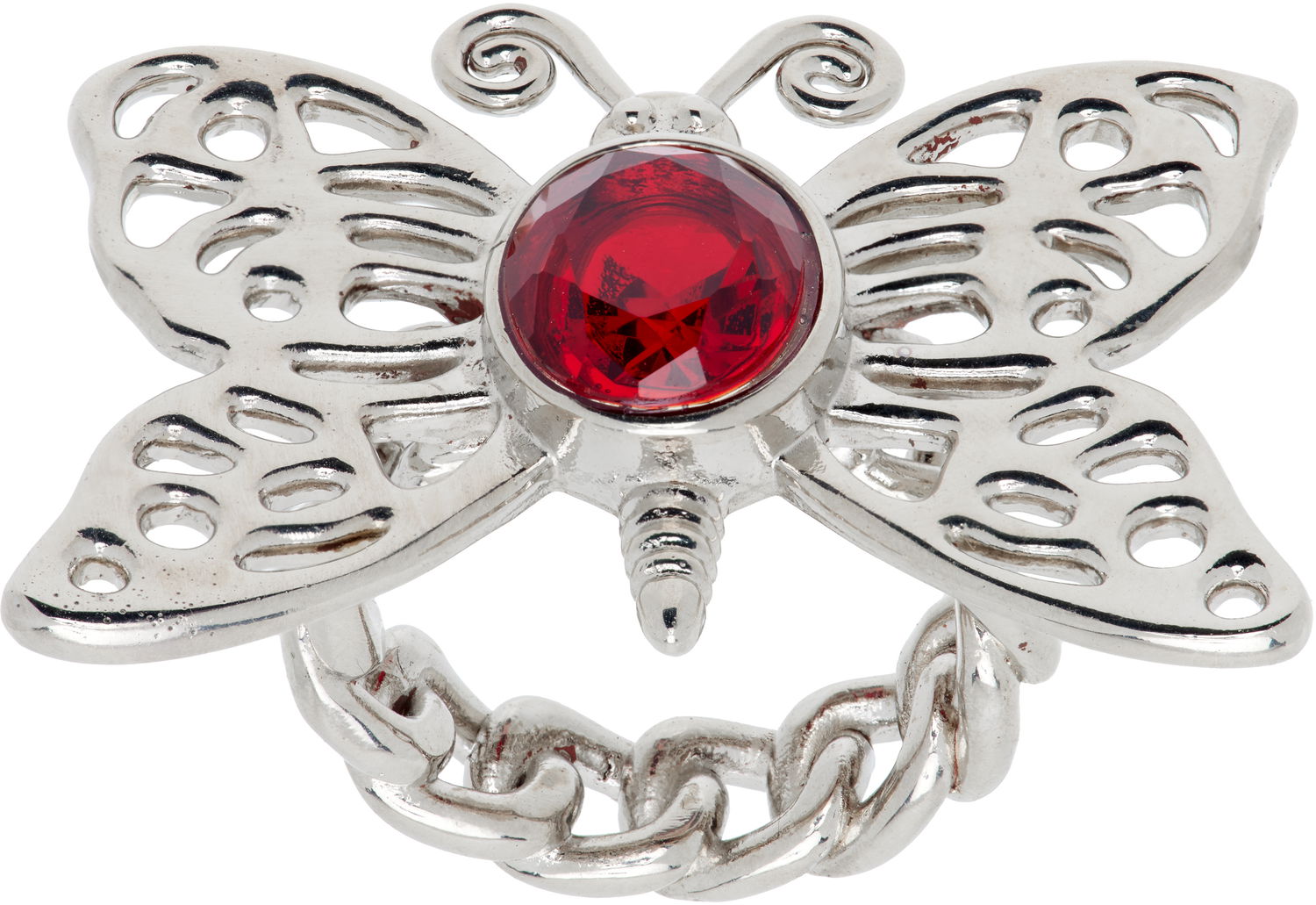 Prsteň Chopova Lowena Chopova Lowena Cut Out Butterfly Ring Metalická | 6651, 0