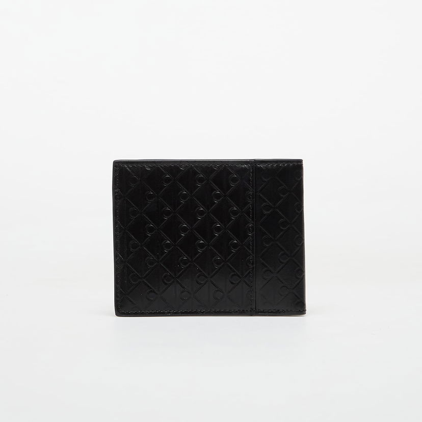 Peňaženka CALVIN KLEIN Calvin Klein Embossed Emblem Bill Wallet Čierna | LV04D1129G UB1