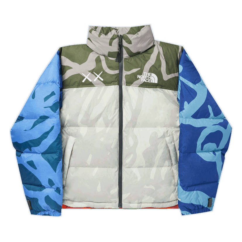 Prešívaná bunda The North Face KAWS x Retro 1996 Nuptse Puffer Jacket Rôznofarebný | NF0A7WLU75V