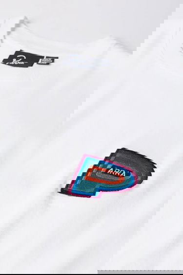 Tričko By Parra Parra Repeat P T-Shirt Biela | 53416, 3