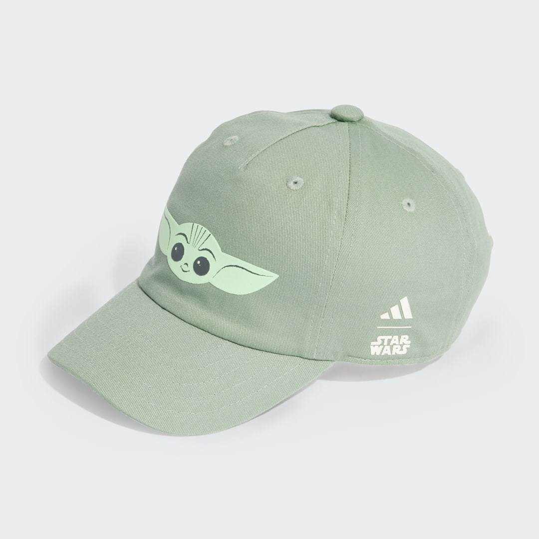 Šiltovka adidas Performance Kids' Star Wars™ The Mandalorian™ Baseball Cap Zelené | JH3266, 0