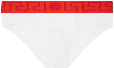 Body Versace Greca Border Briefs Biela | AU10027_1A10011, 0