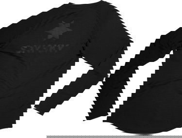 Tričko Saysky Blaze Light-weight Fleece Long Sleeve T-Shirt Čierna | kmrfl02c9001, 1