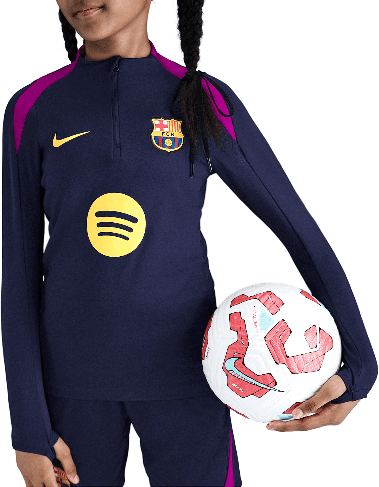 Tričko Nike FCB Strike Drill Top 2025/26 Navy | hj7844-597, 0