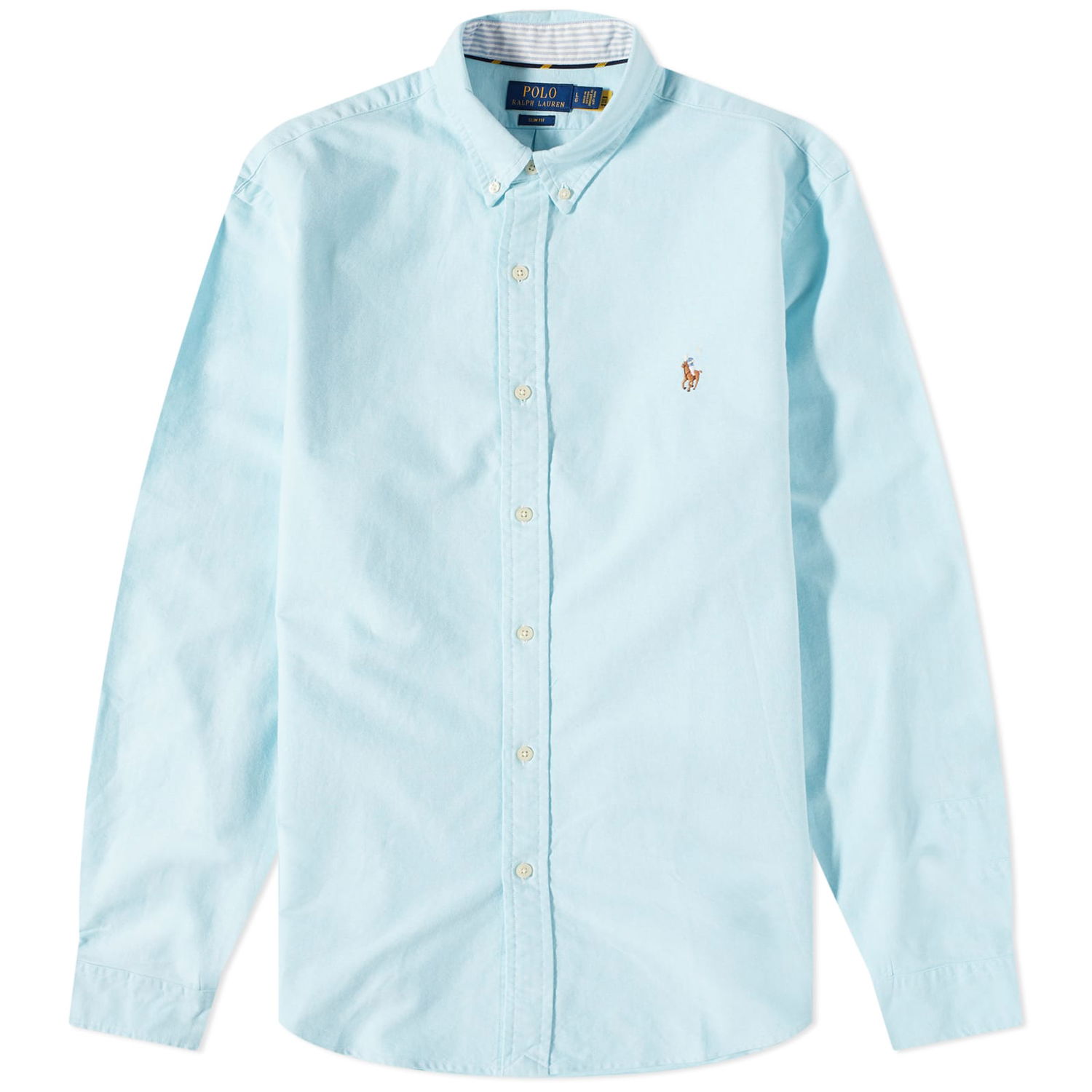 Košeľa Polo by Ralph Lauren Slim Fit Button Down Oxford Modrá | 710784299011, 0