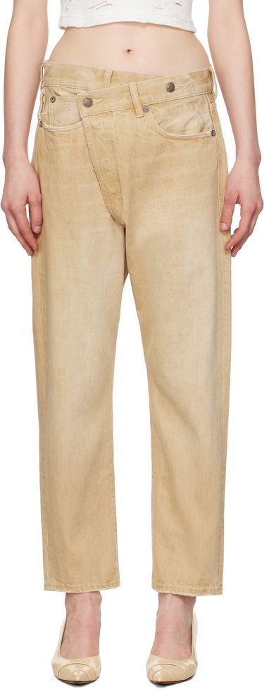 Džínsy R13 R13 Crossover Jeans Béžová | R13W2048-D235A, 0