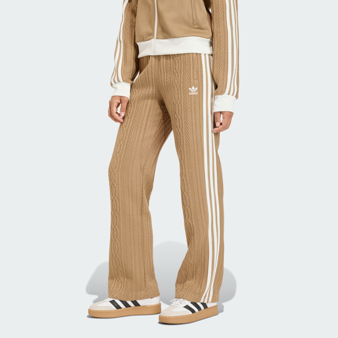 Nohavice adidas Performance adidas Originals Knit Classic Pants Hnedá | KS7802, 0