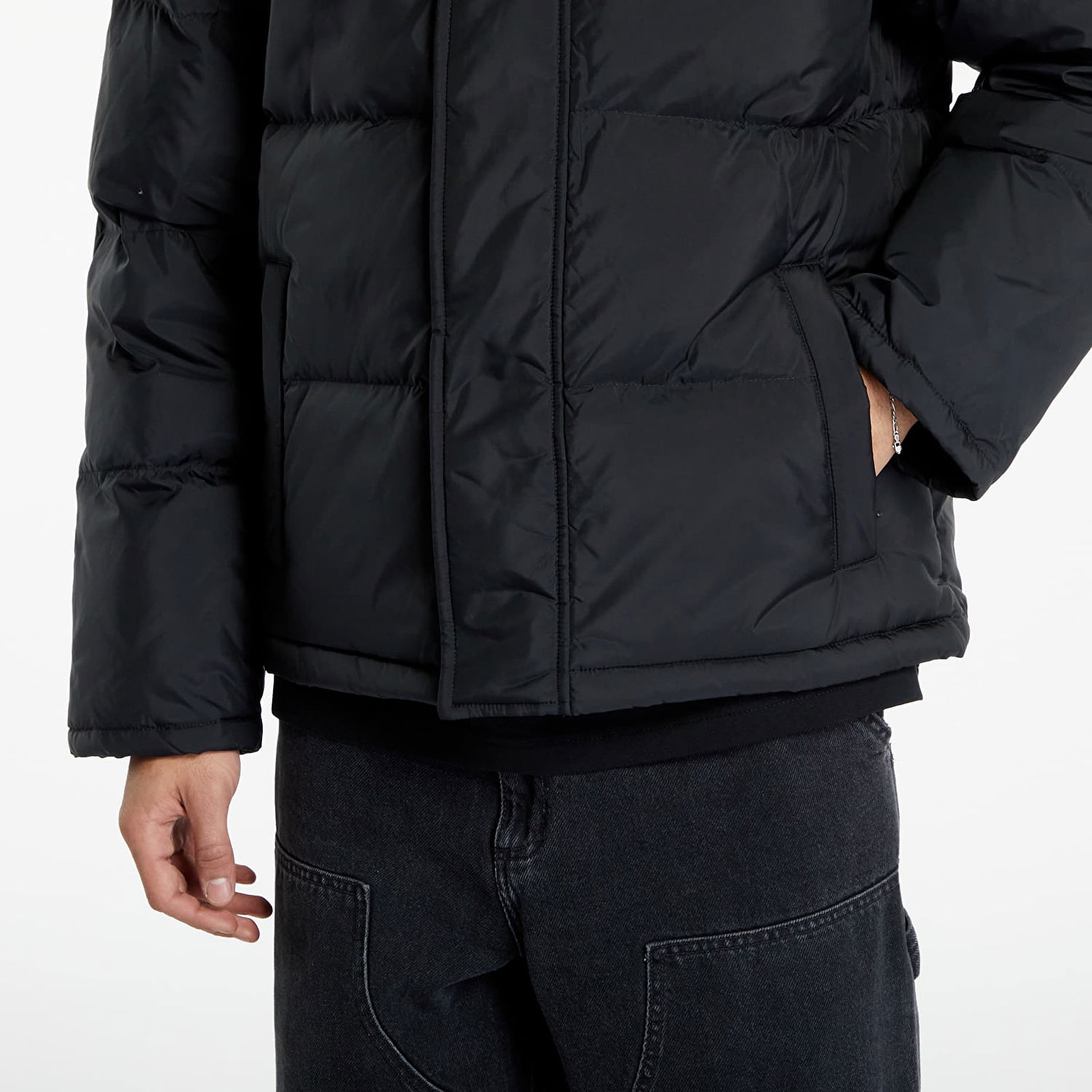 Prešívaná bunda Levi's Laurel Short Puffer Jacket Čierna | A5626-0000, 1