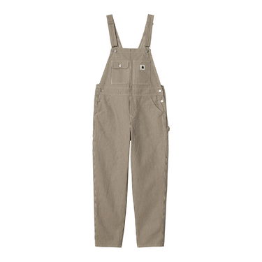 Nohavice Carhartt WIP Haywood Bib Haywood Stripe Béžová | I033137_26I_02, 0