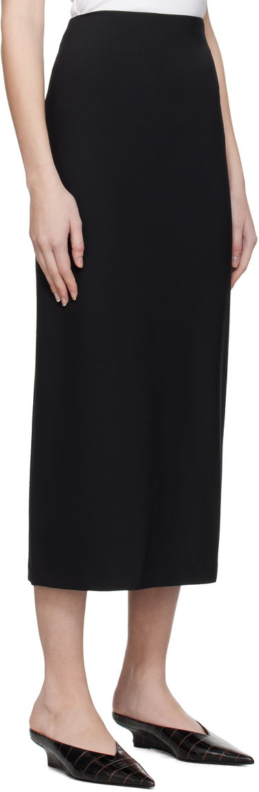 Sukňa Loulou de Saison Loulou de Saison Samos Midi Skirt Čierna | SAMOS, 4