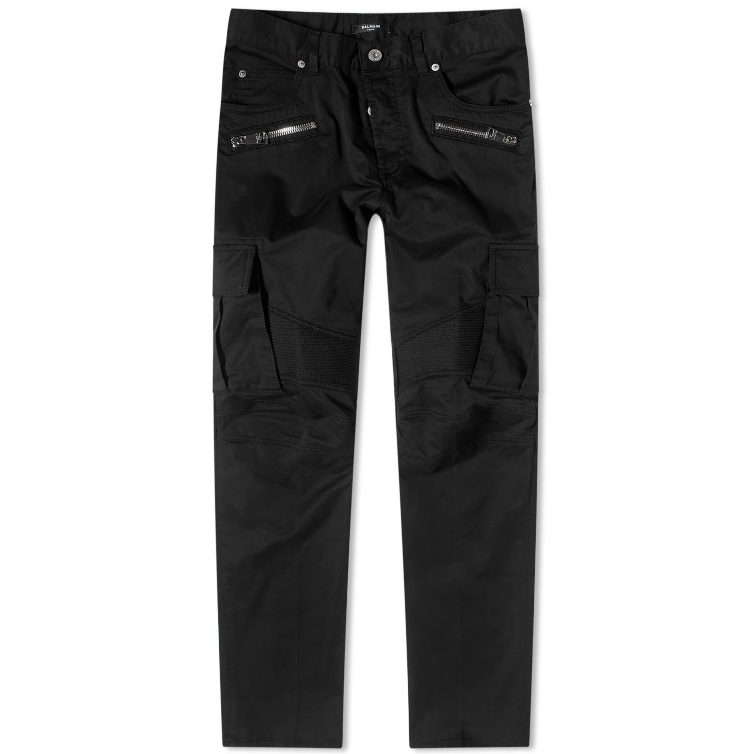 Džínsy Balmain Balmain Cargo Biker Jeans Čierna | BH1MH016CD96-0PA, 0