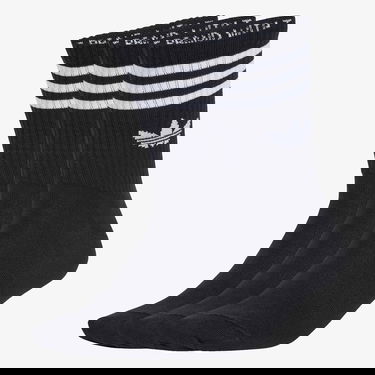 Ponožky adidas Performance 3-Stripes Crew Socks - 3 Pairs Čierna | JV7402, 1