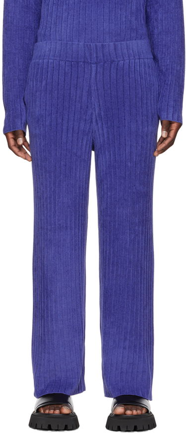 Nohavice Dion Lee Ribbed Knit Lounge Pants Modrá | C7101P22, 0