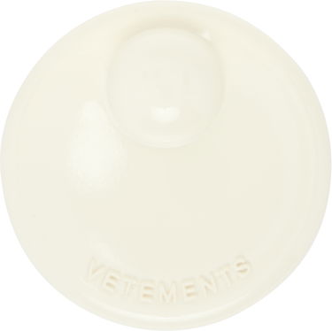Spona VETEMENTS VETEMENTS Security Tag Brooch Biela | UH76ST300W, 0