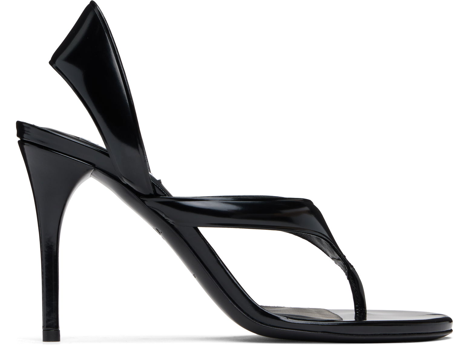 Tenisky a topánky Alaïa ALAÏA Heeled Thong Sandals Čierna | AA3S122CK301, 0