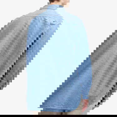 Košeľa BEAMS Beams Plus Work Shirt Modrá | 3811-0924-139-70, 3