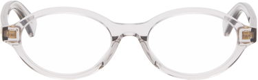 Slnečné okuliare Bottega Veneta Bottega Veneta Triangle Stud Logo Round Glasses Šedá | BV1367O-004, 0