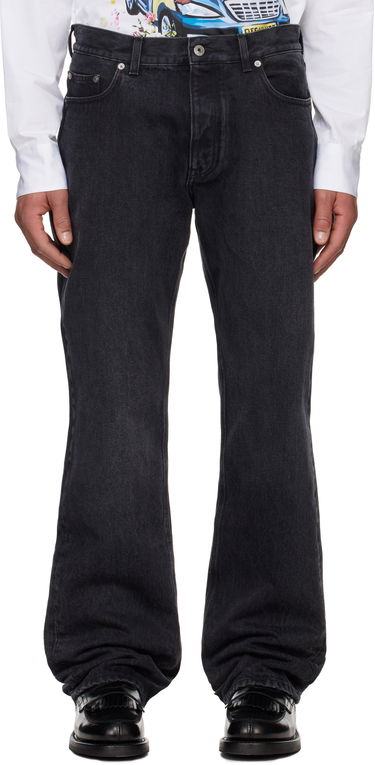 Džínsy Off-White Off-White Arrow Skate Jeans Čierna | OMYA138C99DEN0021300, 0