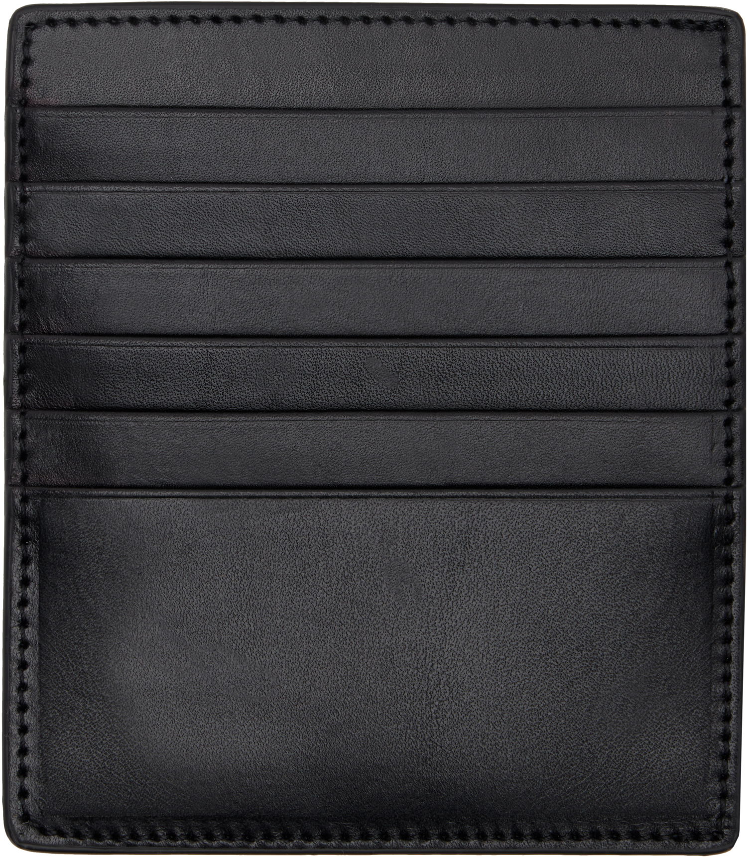 Peňaženka Ann Demeulemeester Leather Card Holder Čierna | 2401-U-CH09-LT128-099, 1