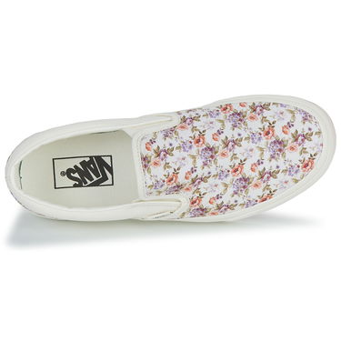 Tenisky a topánky Vans CLASSIC SLIP-ON "Vintage Floral" W Biela | VN0009Q7FS81, 5