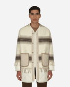 Fringed Wool Overshirt